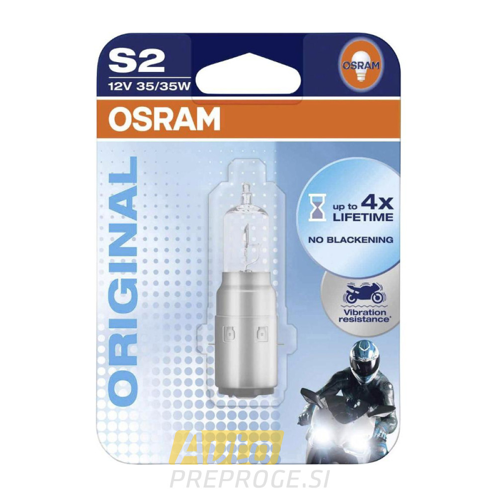 Moto žarnica OSRAM S2 ORIGINAL